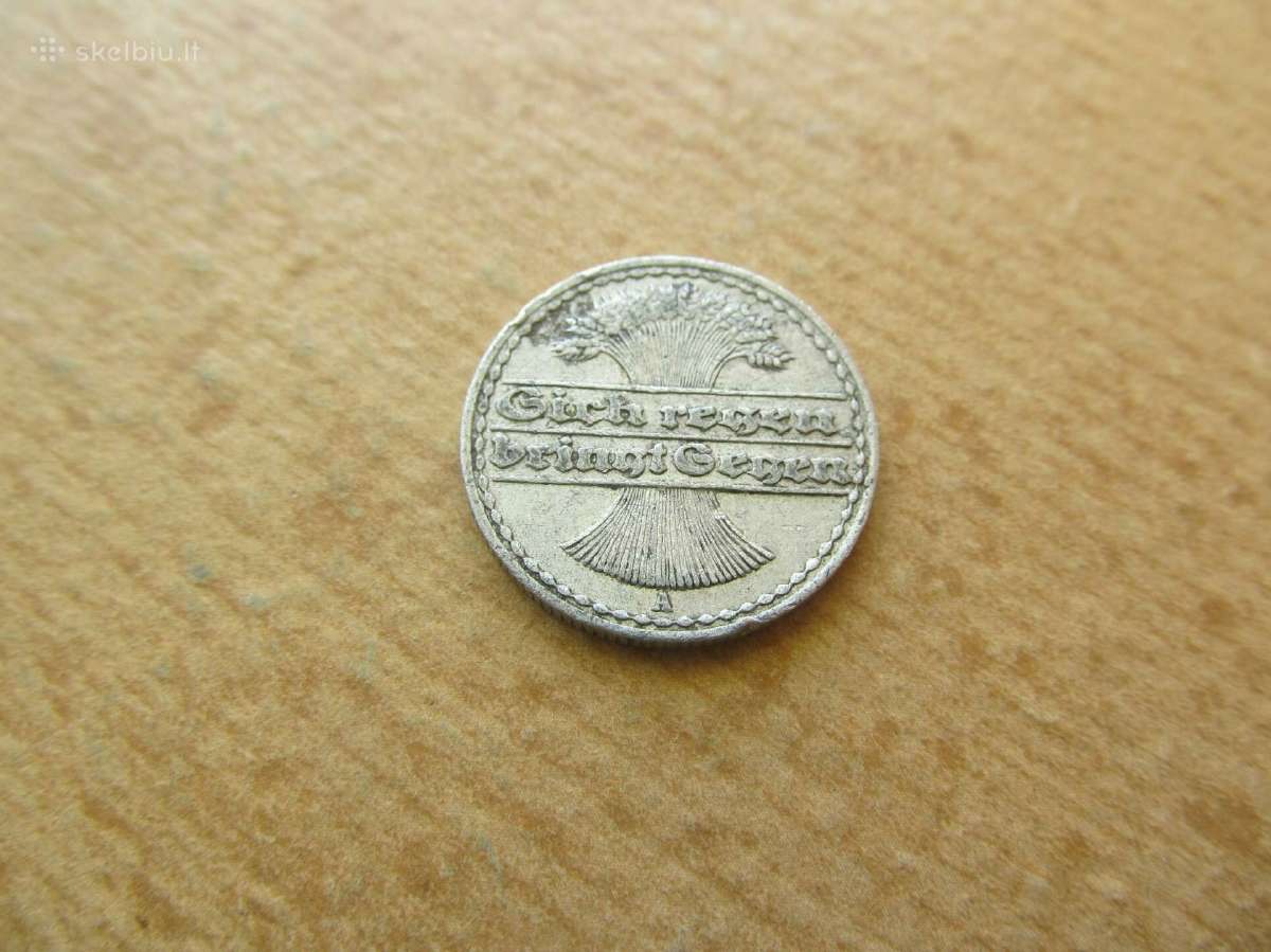 50 pfennig , Vokietija, 1921 A, D, J - nuotraukos Nr. 2