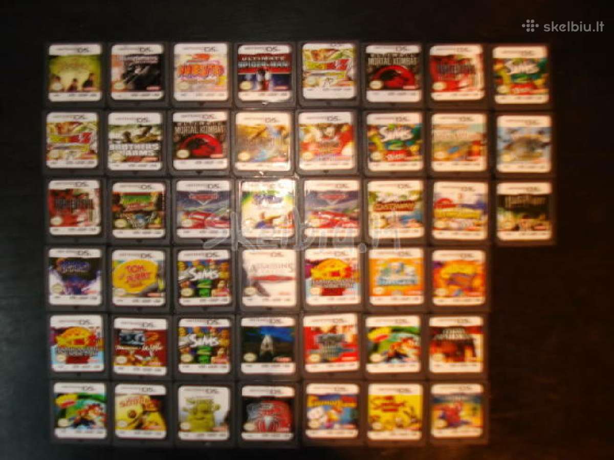 Nintendo Dsl Dsi Dsxl 3ds Zaidimai 70 Распродажа. - nuotraukos Nr. 4