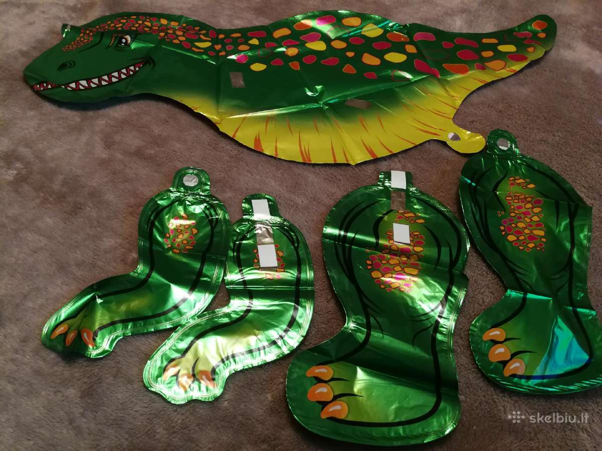 Labai gražus dinozauras balionas 3D - nuotraukos Nr. 4