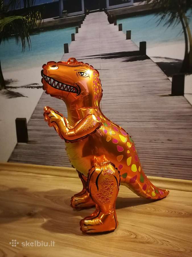 Labai gražus dinozauras balionas 3D - nuotraukos Nr. 3