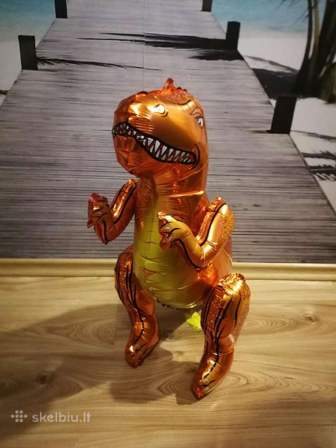 Labai gražus dinozauras balionas 3D - nuotraukos Nr. 6