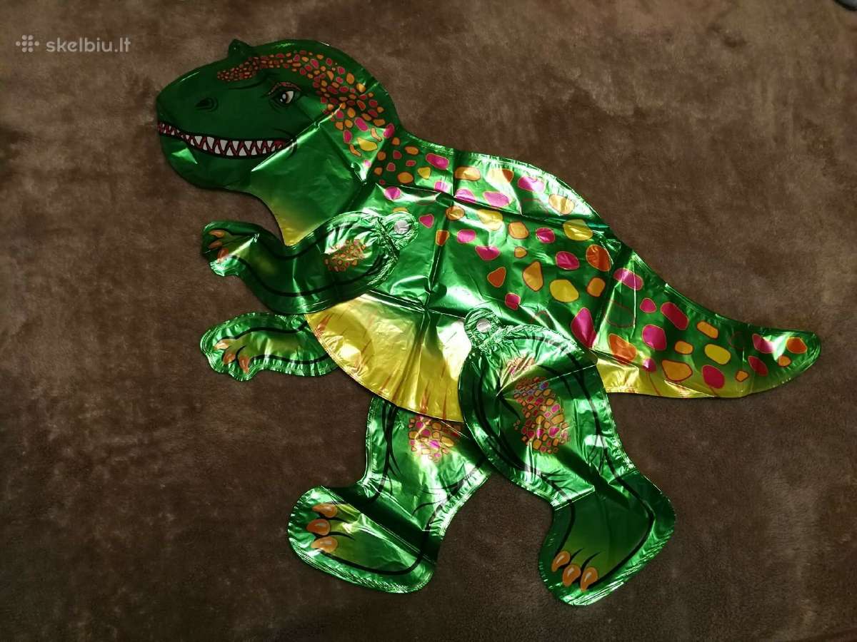 Labai gražus dinozauras balionas 3D - nuotraukos Nr. 5