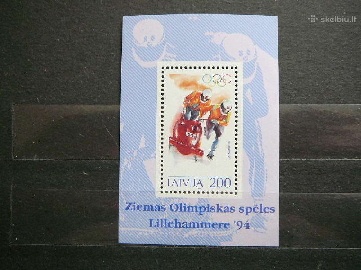 Latvija 1994 Olimpines Mnh llt368