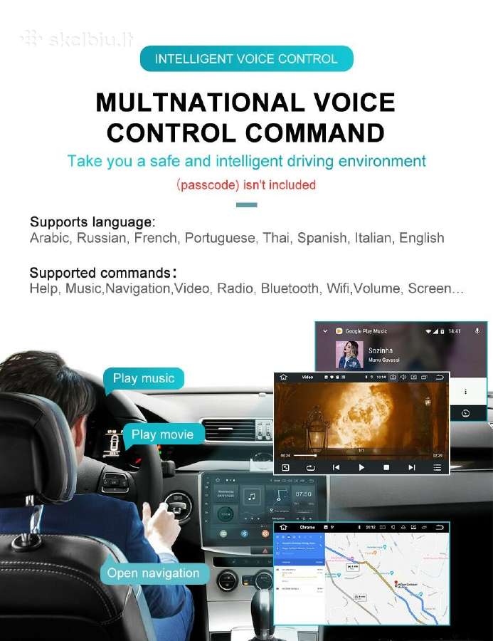 Volkswagen VW Seat ir Skoda android multimedija - nuotraukos Nr. 11