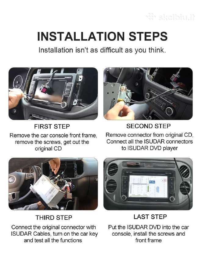 Volkswagen VW Seat ir Skoda android multimedija - nuotraukos Nr. 20