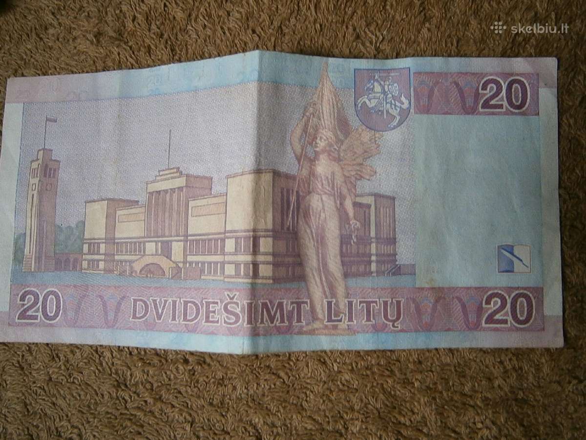 20 litų banknotas - nuotraukos Nr. 2