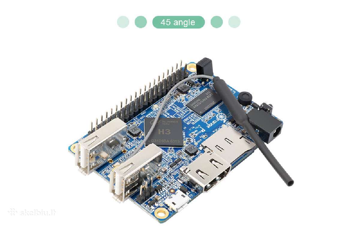 Orange Pi Lite RAM 512mb 4 core raspberry analogas