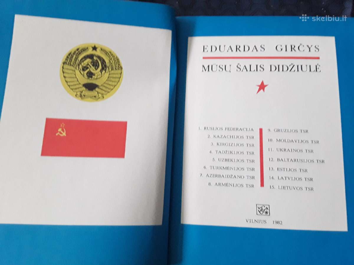 Mūsų šalis ddžiulė E. Girčys 1982 - nuotraukos Nr. 2
