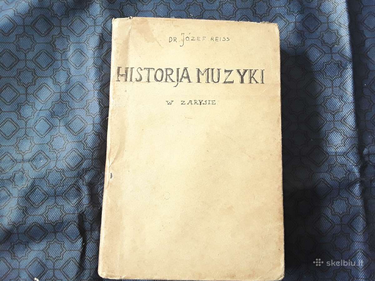Knyga . Historja Muzyki 1921