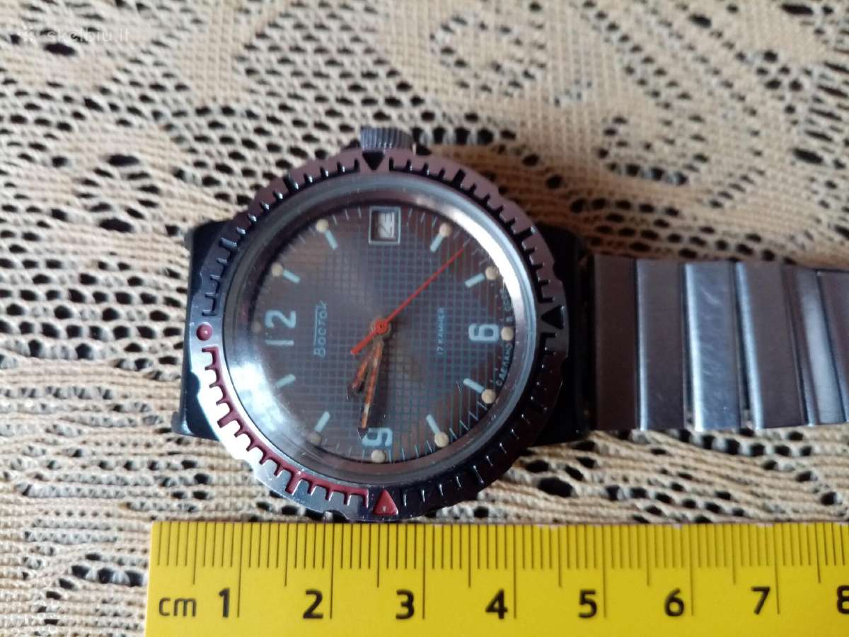 CcCCCP laikrodis Vostok - labai įdomu iš plastiko. - nuotraukos Nr. 3