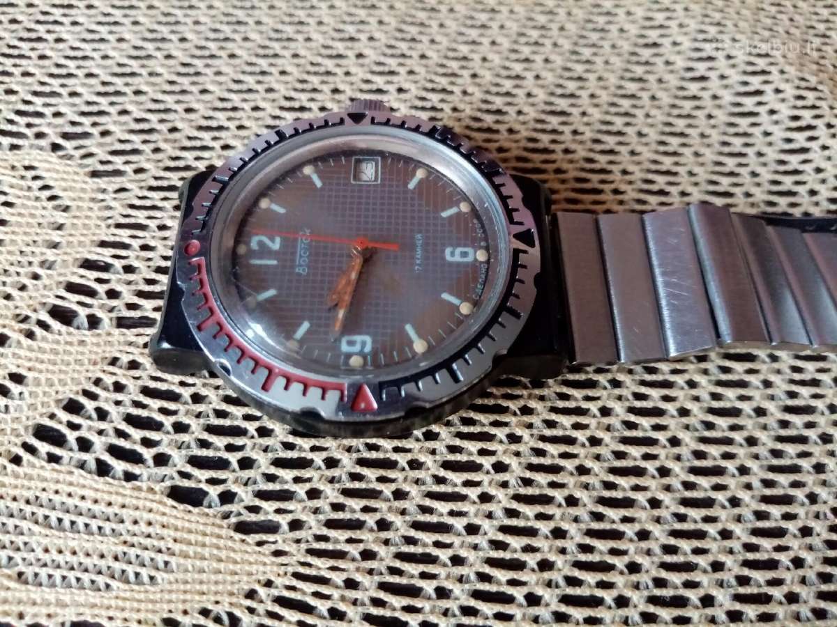 CcCCCP laikrodis Vostok - labai įdomu iš plastiko. - nuotraukos Nr. 6