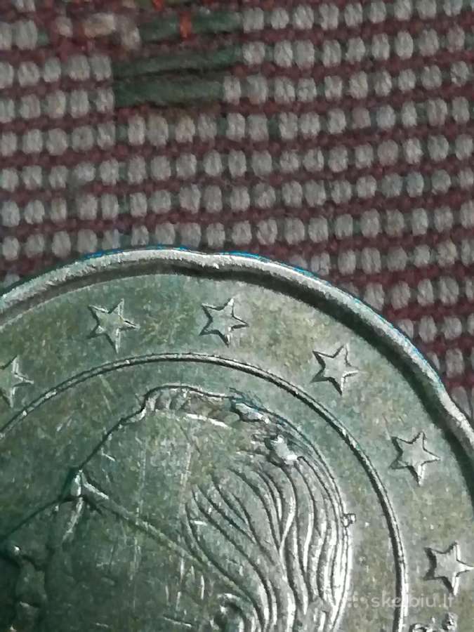 20 euro centų, Belgija. (defektas, brokas) - nuotraukos Nr. 2