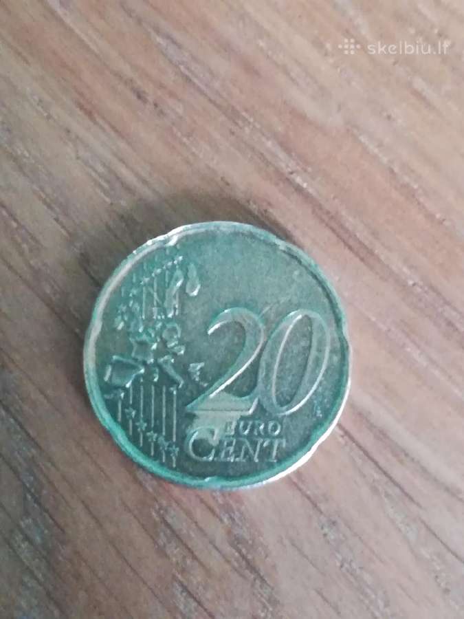 20 euro centų, Belgija. (defektas, brokas) - nuotraukos Nr. 3