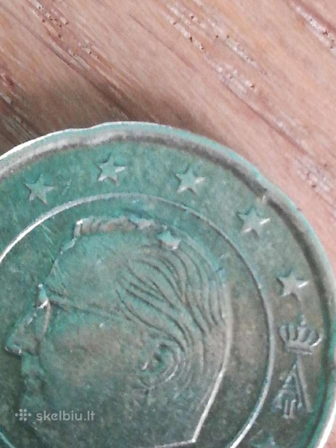 20 euro centų, Belgija. (defektas, brokas) - nuotraukos Nr. 4