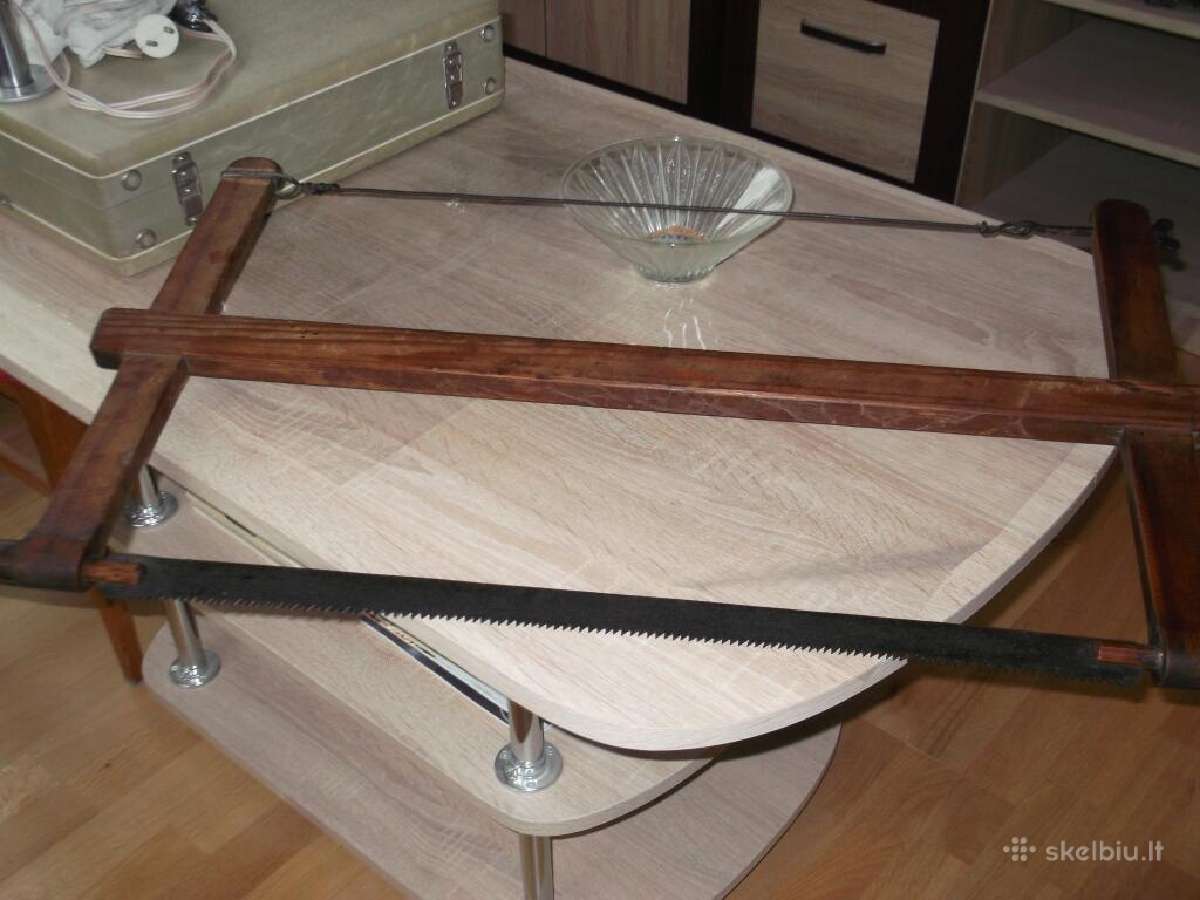 Antikvariniai rėminiai pjūklai - nuotraukos Nr. 4