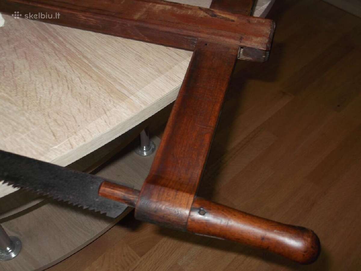 Antikvariniai rėminiai pjūklai - nuotraukos Nr. 7