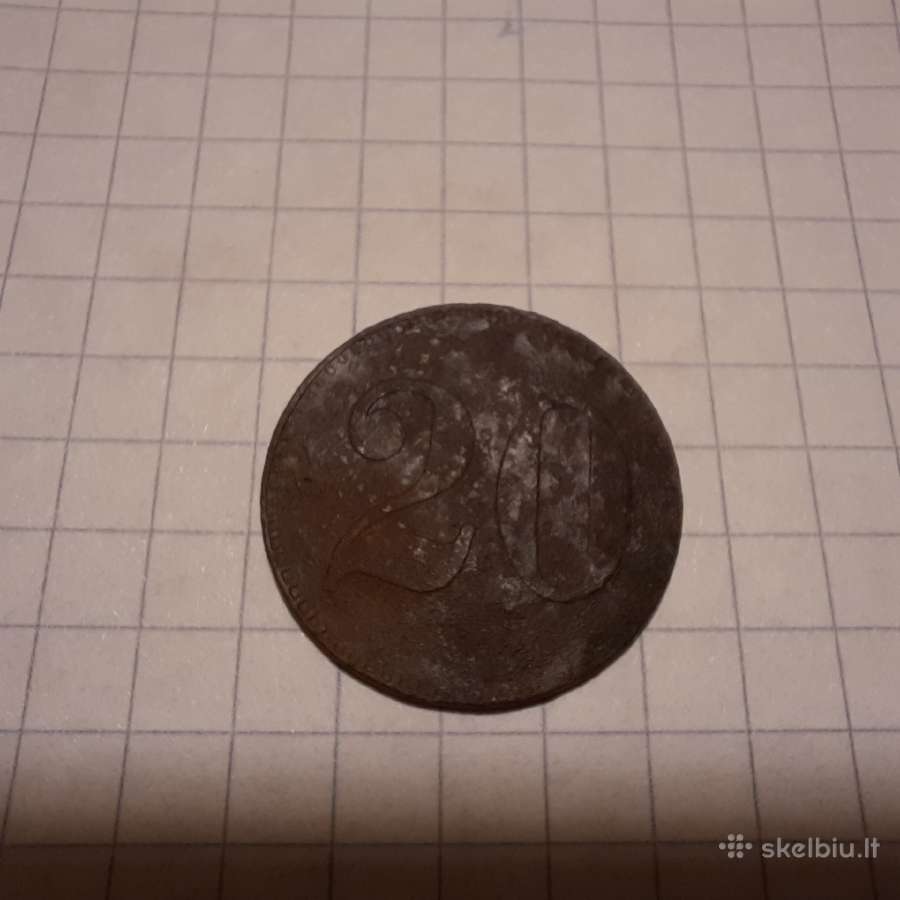 20 Werth Marke Fh N008 - nuotraukos Nr. 2
