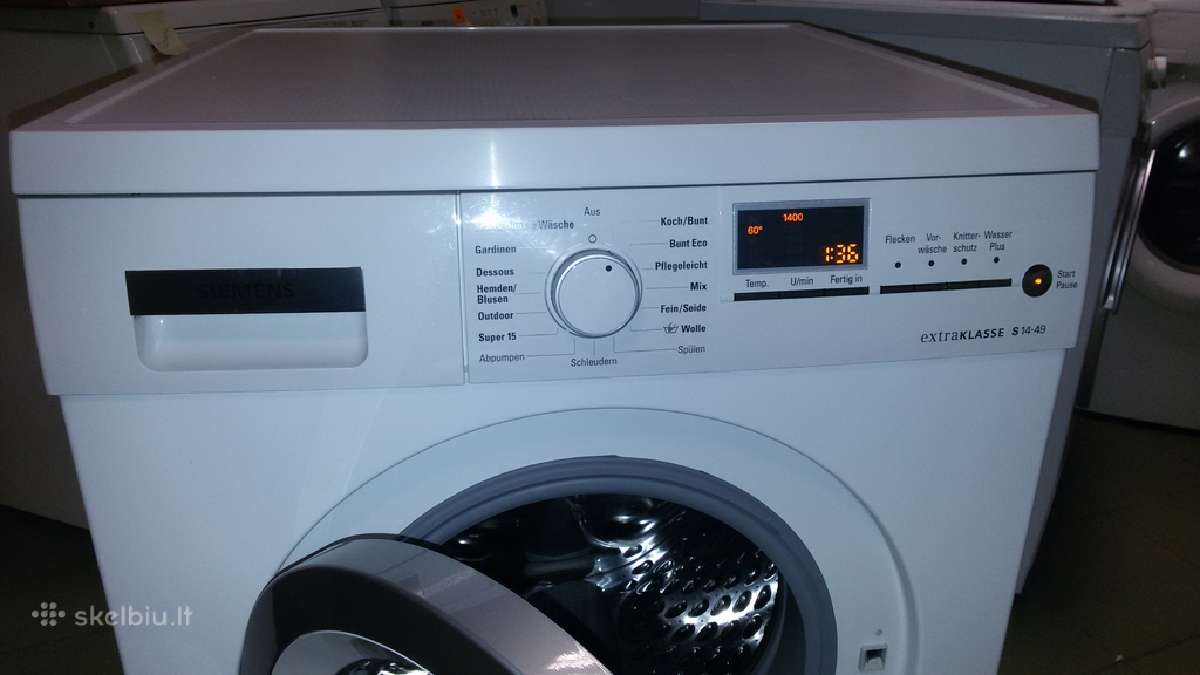 Skalbimo mašina "siemens"wm14s490 - nuotraukos Nr. 4