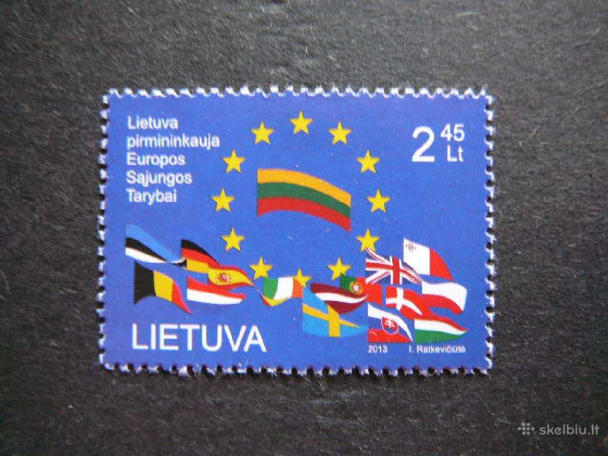 Lietuva 2013 Pirmininkavimas svarus lit1137