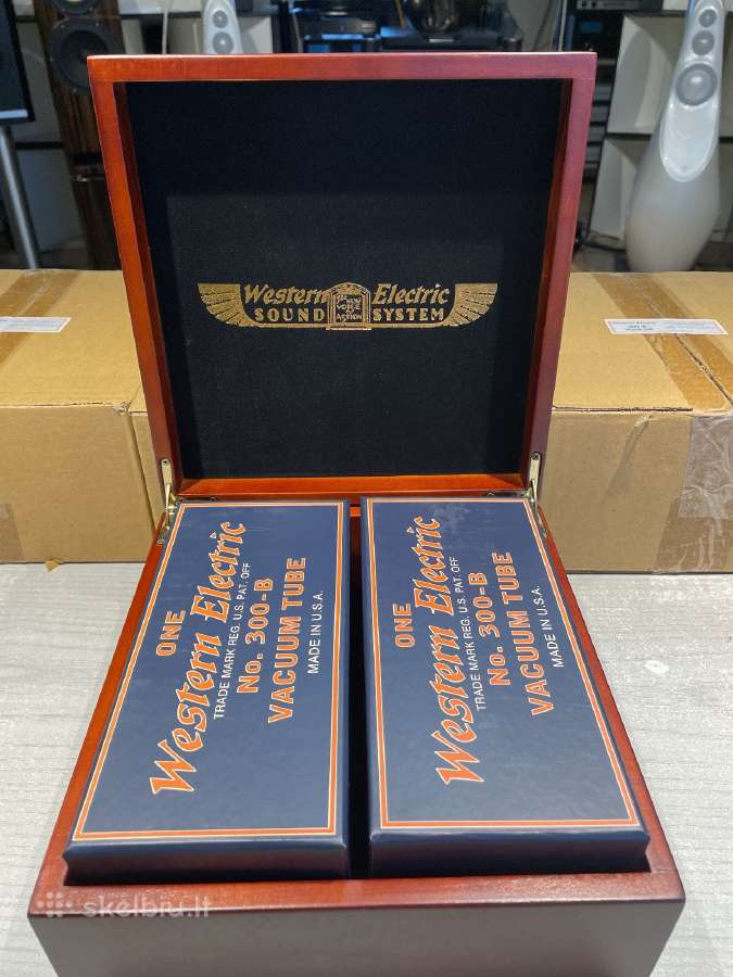 Western Electric lempa We300-b Vacuum Tube nauja - nuotraukos Nr. 2
