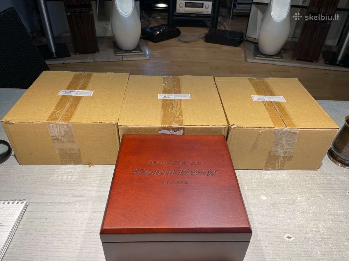 Western Electric lempa We300-b Vacuum Tube nauja - nuotraukos Nr. 3