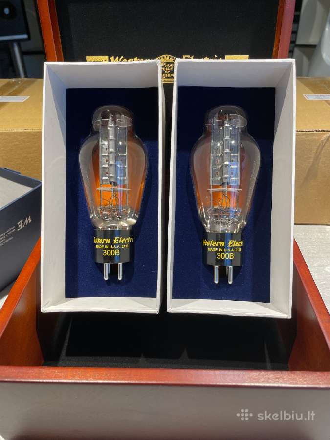 Western Electric lempa We300-b Vacuum Tube nauja - nuotraukos Nr. 5