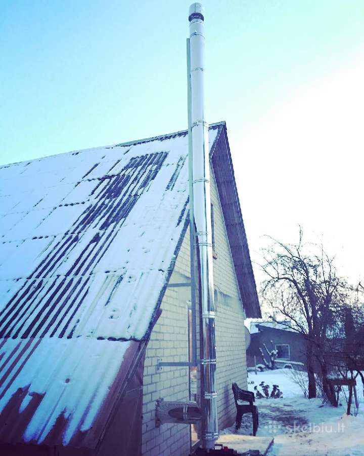 Kaminų valymas, pristatomi kaminai, kaminų įdėklai - nuotraukos Nr. 26