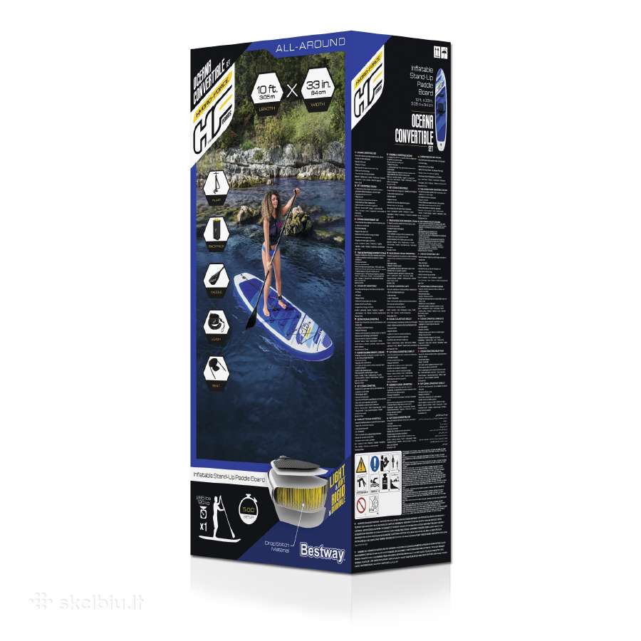 Irklentė Bestway Oceana Convertible Set, 305x84x12 - nuotraukos Nr. 8
