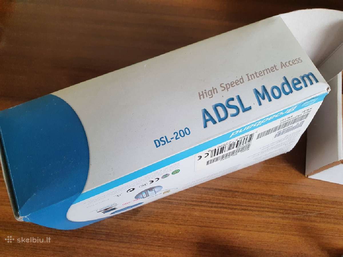 Senas Adsl modemas D-link Dsl-200 - nuotraukos Nr. 6
