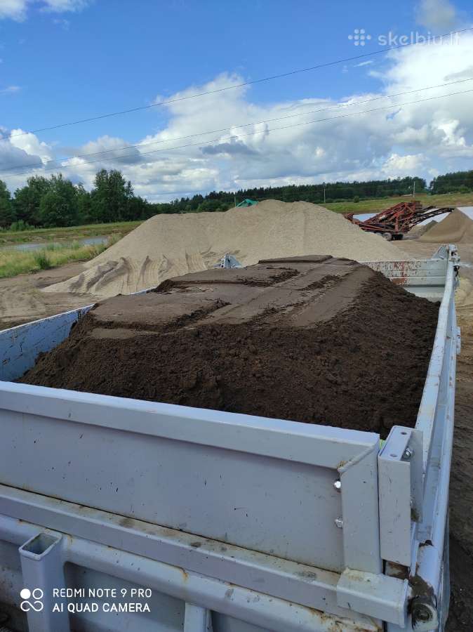 Zvyras, smėlis, skalda, atsijos, juodzemis. - nuotraukos Nr. 9