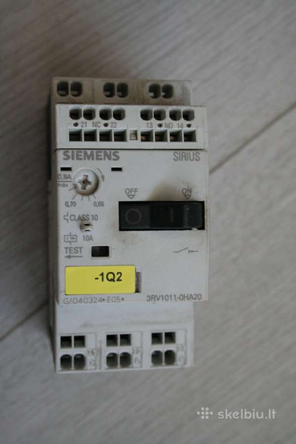 Variklio apsaugos jungiklis Siemens