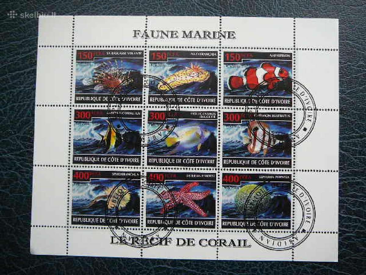Juros fauna Zuvys Ivory Coast 2009 antsp. s476