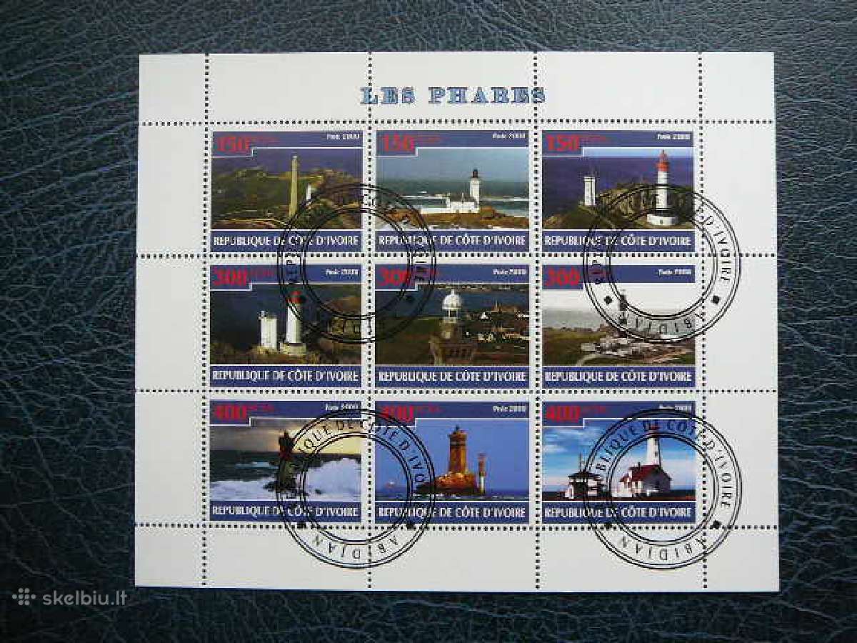 Svyturiai Ivory Coast 2009 antsp. s486