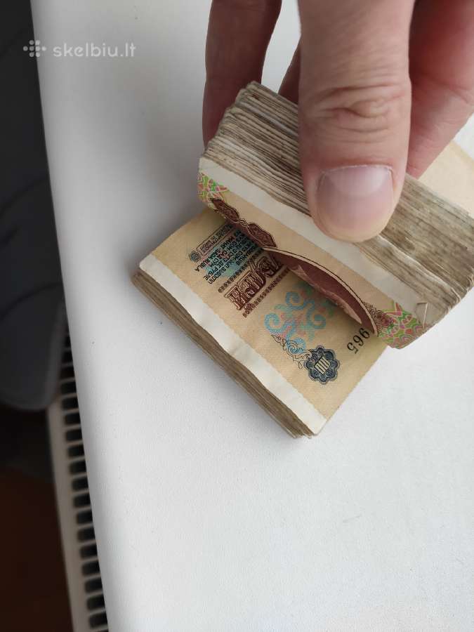 100 rublių pakuotė (100x100vienetų) - nuotraukos Nr. 9