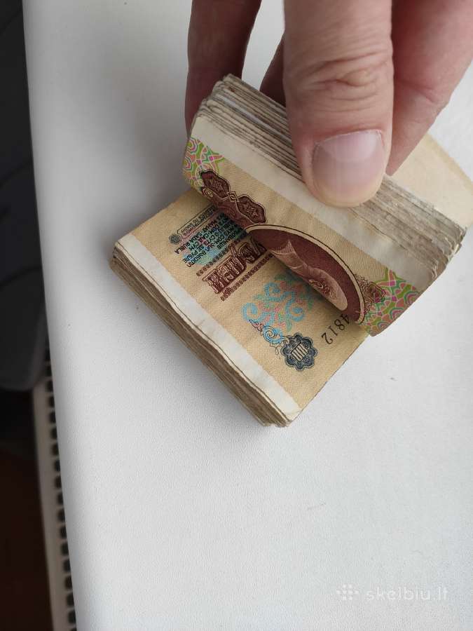 100 rublių pakuotė (100x100vienetų) - nuotraukos Nr. 13
