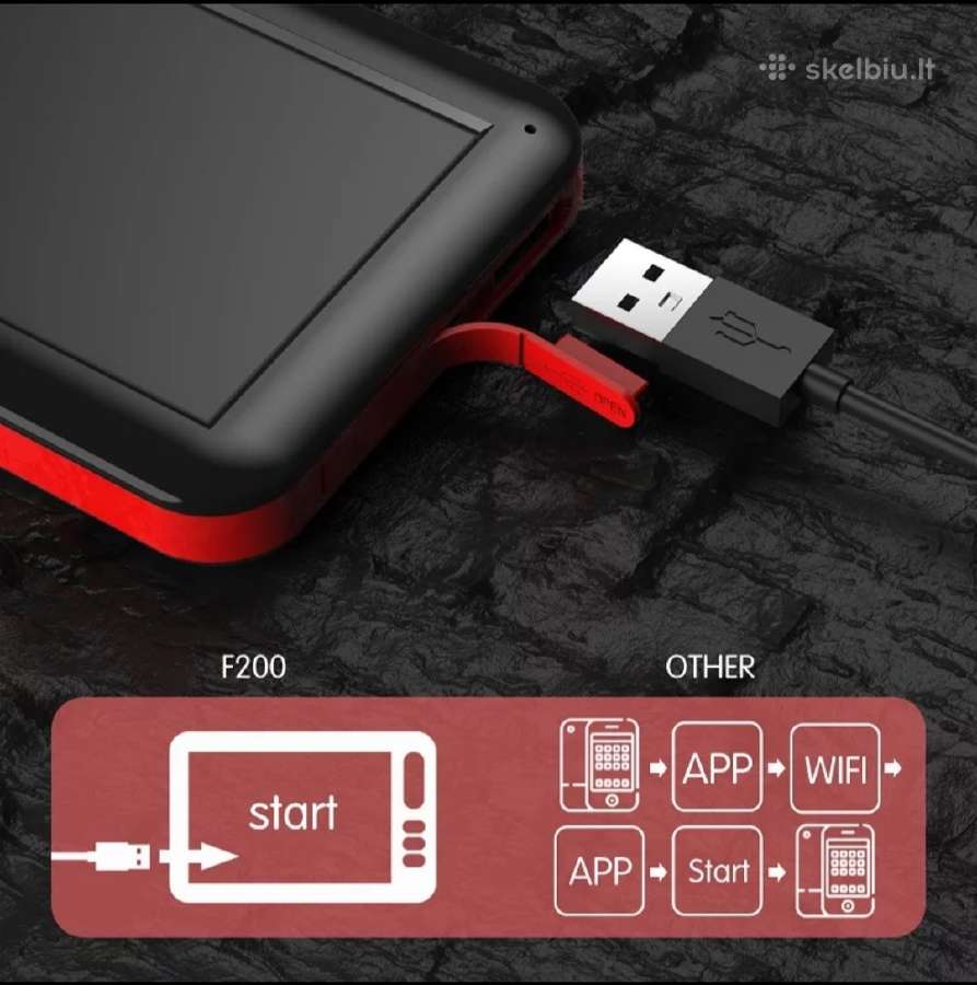 Endoskopinė kamera LCD aukštos raiškos 5 metrai - nuotraukos Nr. 7