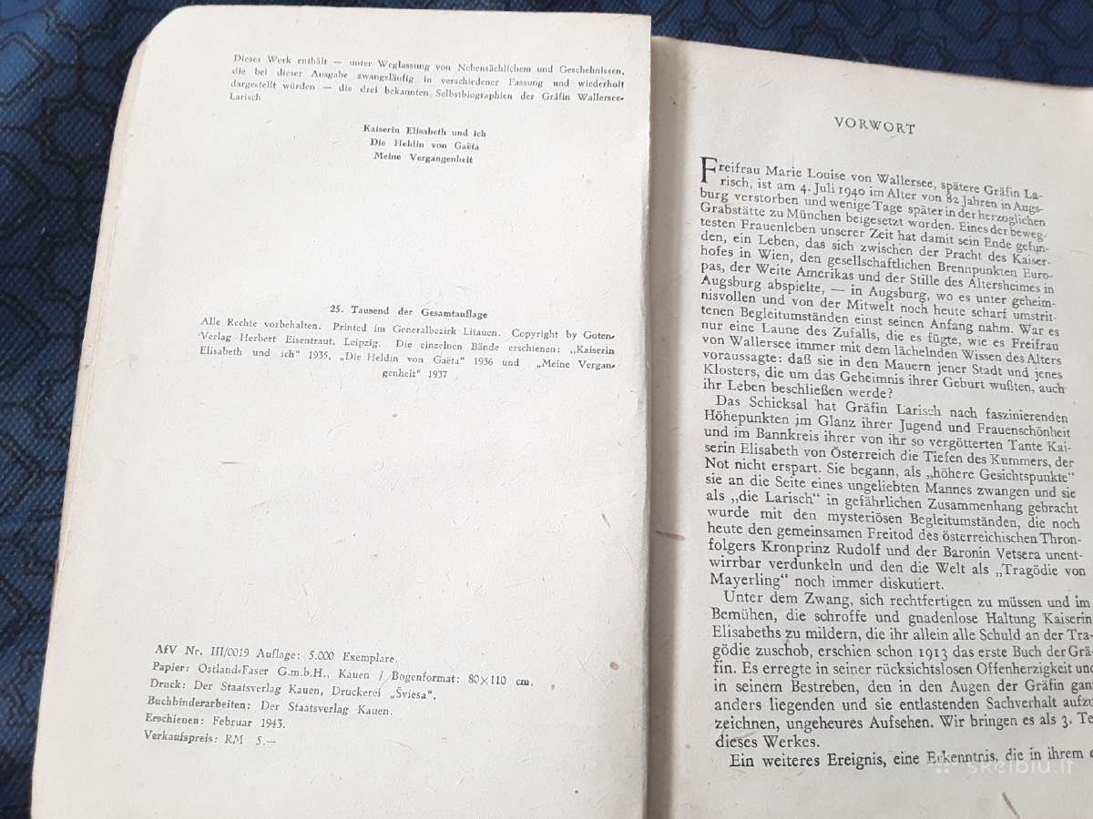 Knyga ,Gekronte Frauen 1943 - nuotraukos Nr. 2