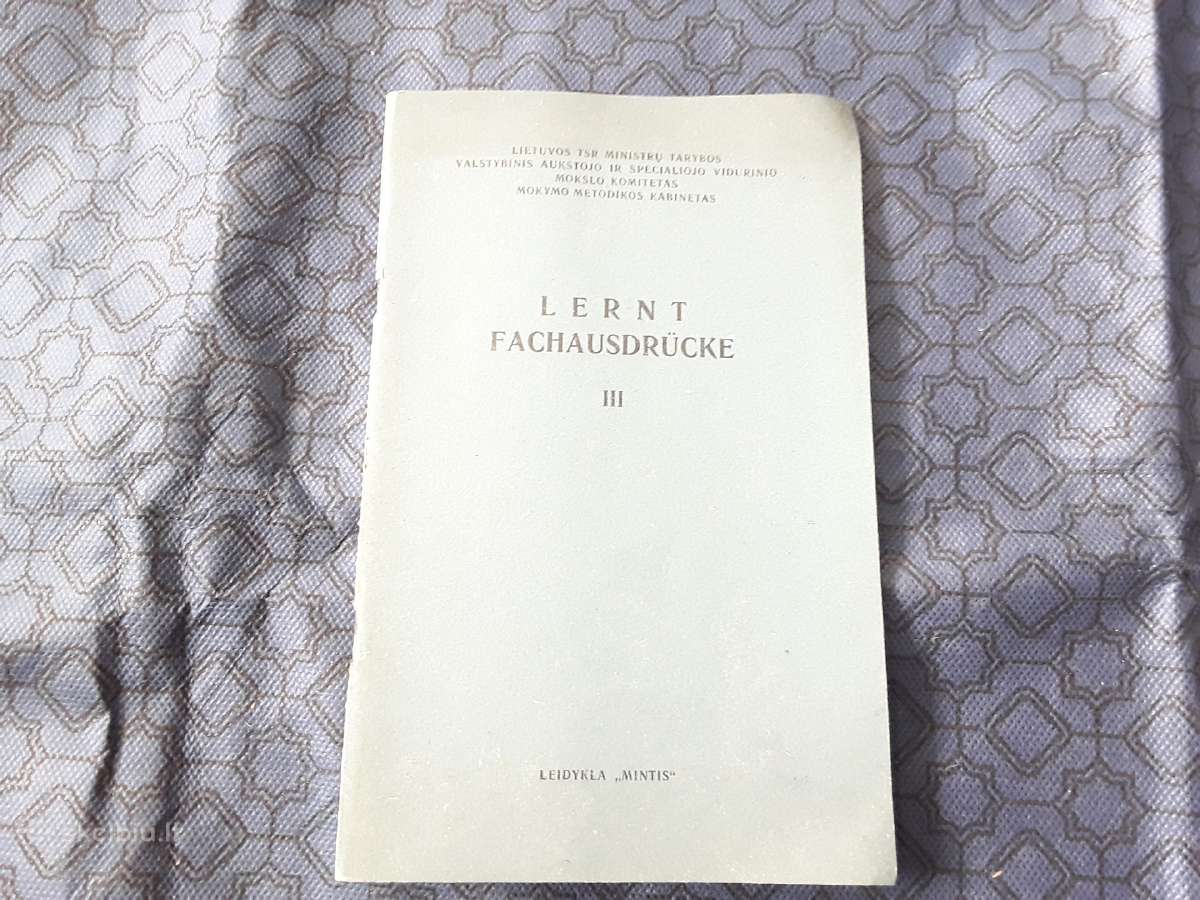 Lernt Fachausdrucke 1964
