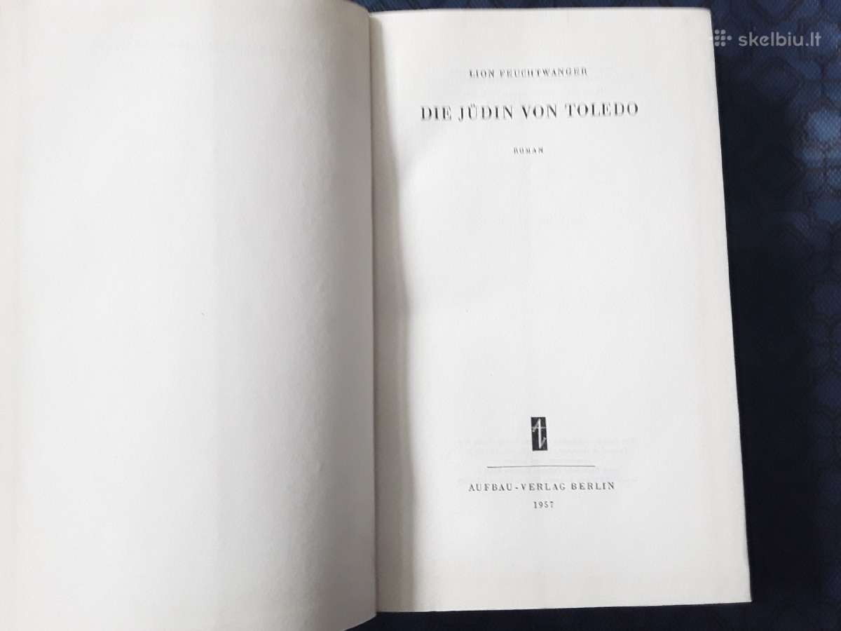 Knyga . Die judin von Toledo 1957 - nuotraukos Nr. 2