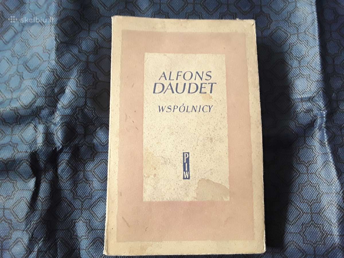 Knyga . Alfons Daudet Wspolnicy 1959