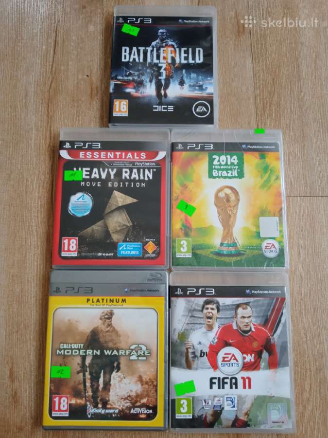 PS3,ps2, originalūs žaidimai