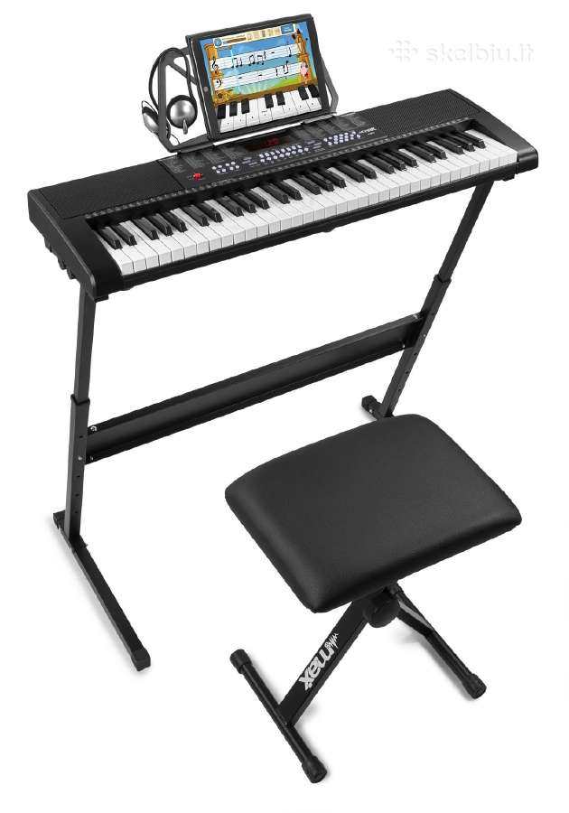 Sintezatoriaus komplektas Max Kb4set 61-key Premiu - nuotraukos Nr. 2