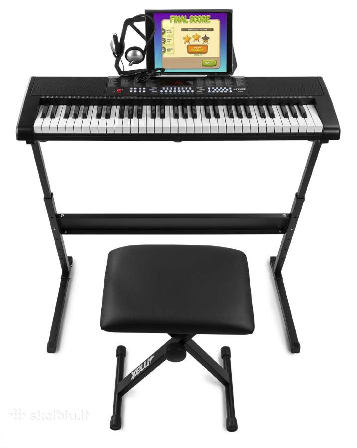 Sintezatoriaus komplektas Max Kb4set 61-key Premiu - nuotraukos Nr. 3