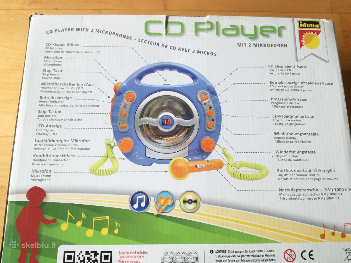 Karaoke su CD grotuvu - nuotraukos Nr. 2