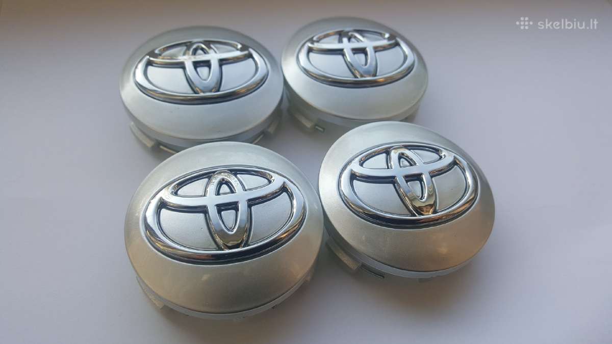 Toyota 62 ,57, 53mm ratlankių dangteliai 12€-4vnt - nuotraukos Nr. 2
