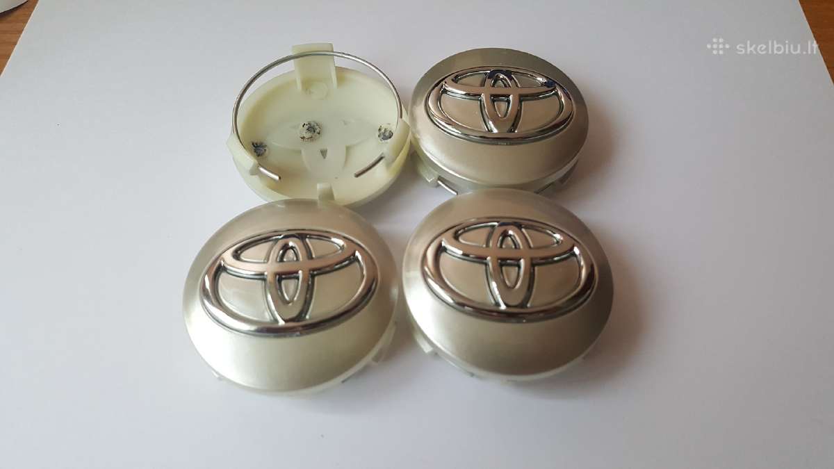 Toyota 62mm ir 57mm ratlankiu dangteliai - nuotraukos Nr. 3