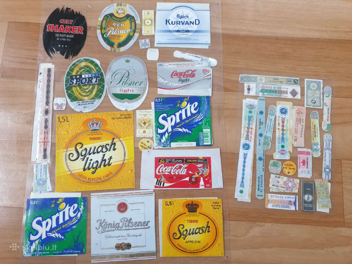 Gėrimų etiketės ir gėrimų banderolės,laminuotos - nuotraukos Nr. 2