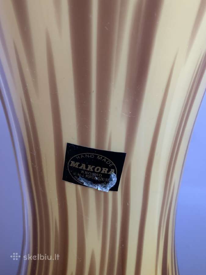 Makora Krosno Glass vaza - nuotraukos Nr. 3