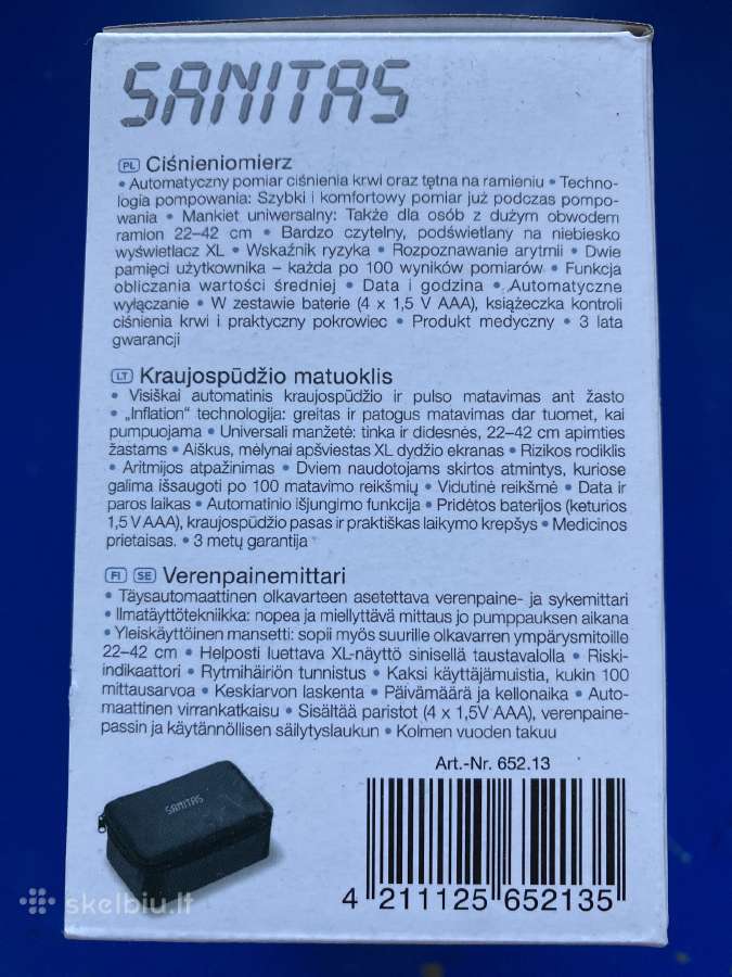 Omron M7 Intelli IT matuoklis / pedu masazuoklis - nuotraukos Nr. 7