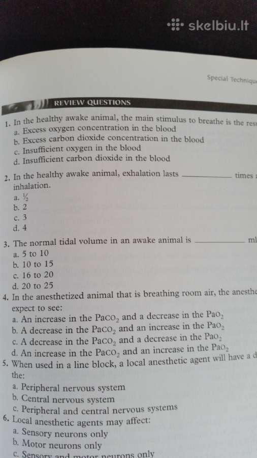 "Veterinary Anesthesia and Analgesia" - nuotraukos Nr. 3